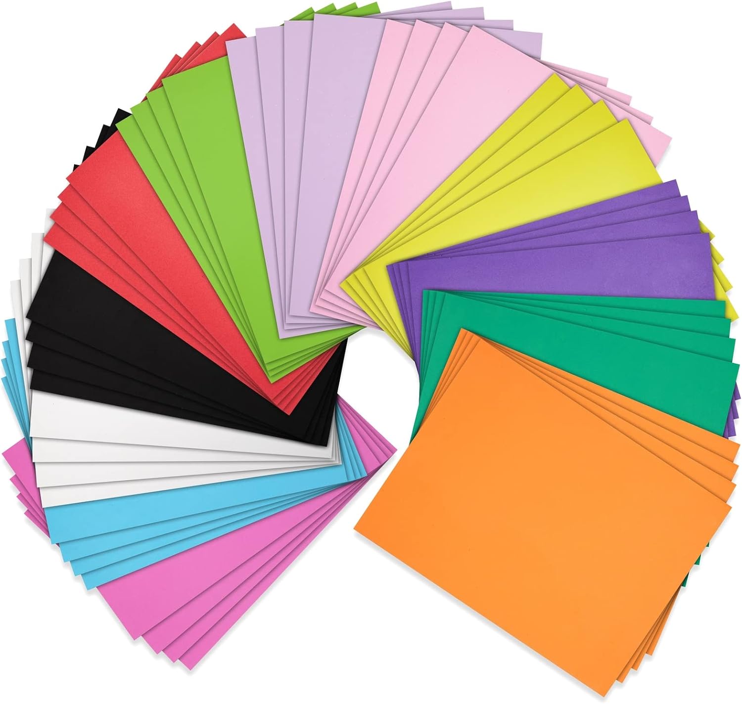 48 Pack Multicolored 2mm Eva Foam Paper Sheets For DIY Cosplay Costumes Arts And Crafts Projects 9x12 inch By PAIDU