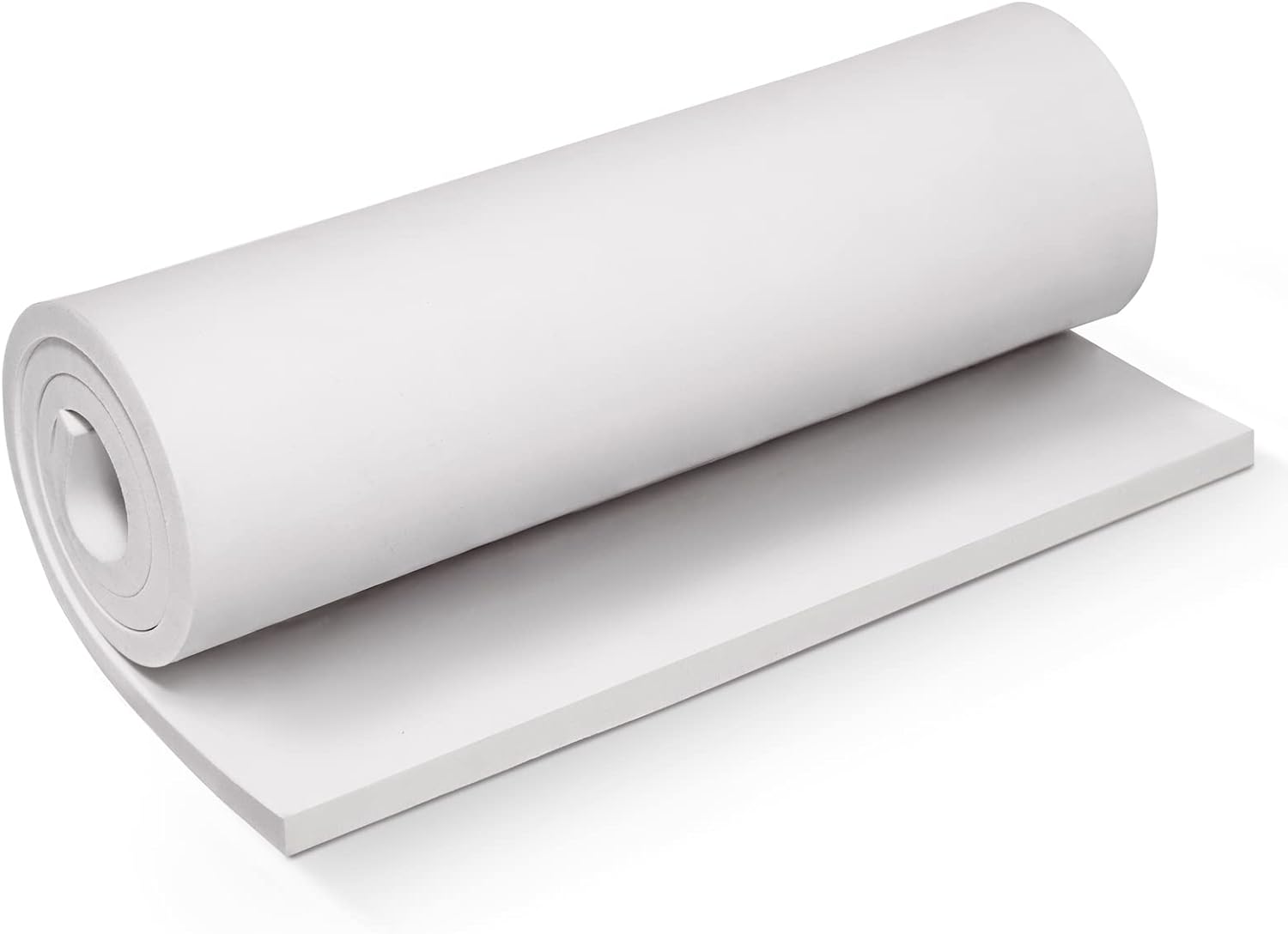 White Foam Sheets Roll Premium Cosplay Eva Foam Sheet 8mm Thick 39"x13.9'' High Density 86kg/m3 For Cosplay Costume Crafts DIY Projects By PAIDU