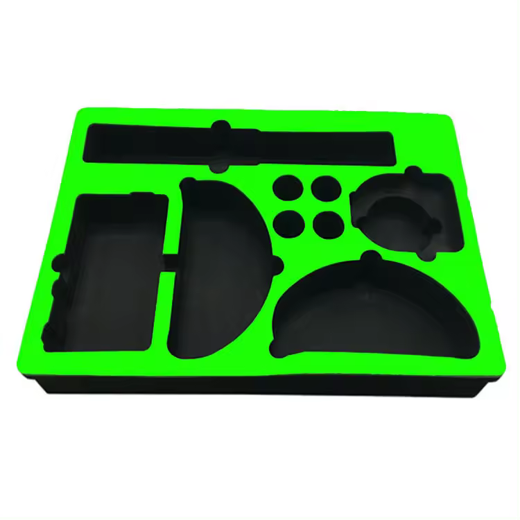 Paidu Factory Custom colorful Professional Shockproof Protective Display Case Box Packaging CNC Cutting angle EVA Foam Insert