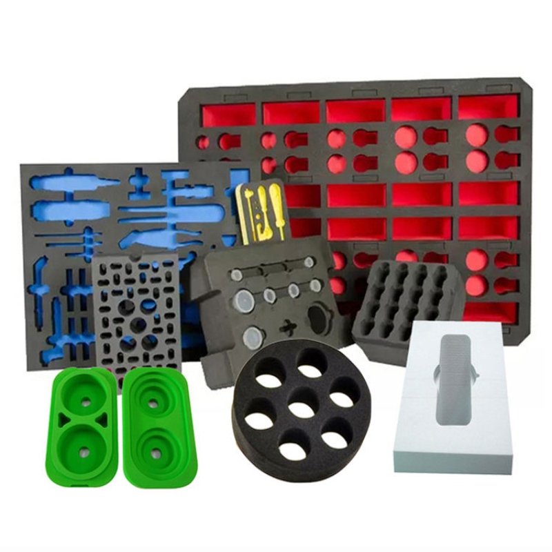 Paidu factory Custom Cutting Process Earphone Protective Packaging EVA Material Sponge Lining EVA Foam Insert