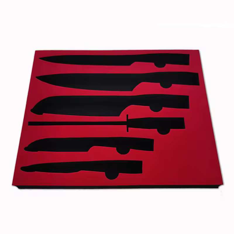 Custom Laser Die Cut Carbon EVA Foam And EPE Foam Cardboard Tool Box Packaging Case Insert Foam